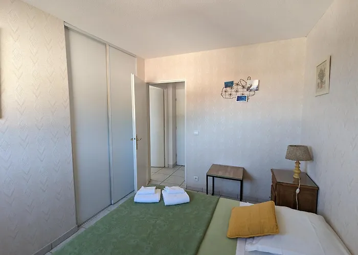 Centre - Grand T3 Calme, Lumineux Avec Terrasse Et Parking, Proche Plages Et Commerces - Fr-1-420-8 * 阿卡雄