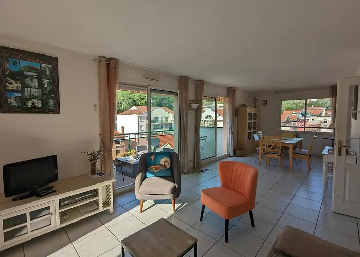 Centre - Grand T3 Calme, Lumineux Avec Terrasse Et Parking, Proche Plages Et Commerces - Fr-1-420-8 阿卡雄