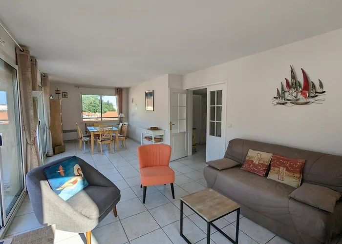 Centre - Grand T3 Calme, Lumineux Avec Terrasse Et Parking, Proche Plages Et Commerces - Fr-1-420-8 公寓 阿卡雄